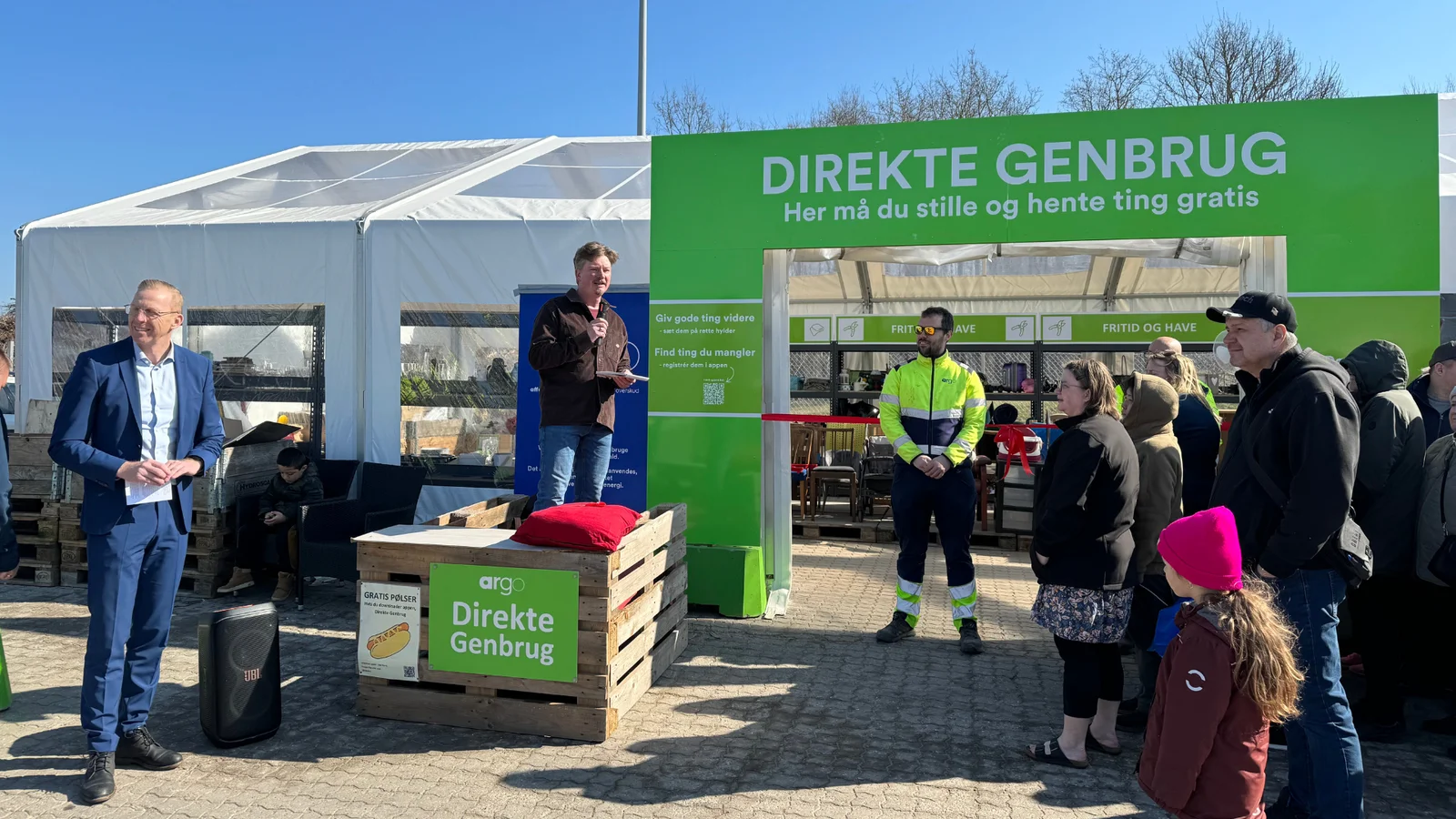 Rekordmange ting fik ny ejer til åbningsfesten i Køge