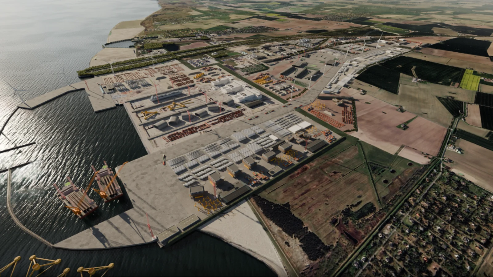 Kommunen foreslår, at ny national industripark skal placeres i Rødbyhavn
