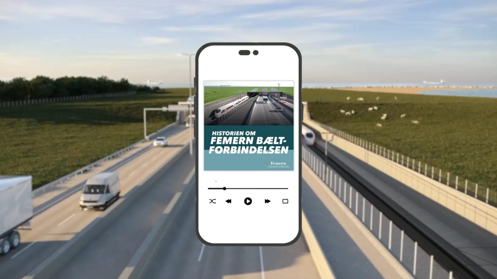 Ny Femern-podcast giver indblik i byggeriet af verdens længste sænketunnel