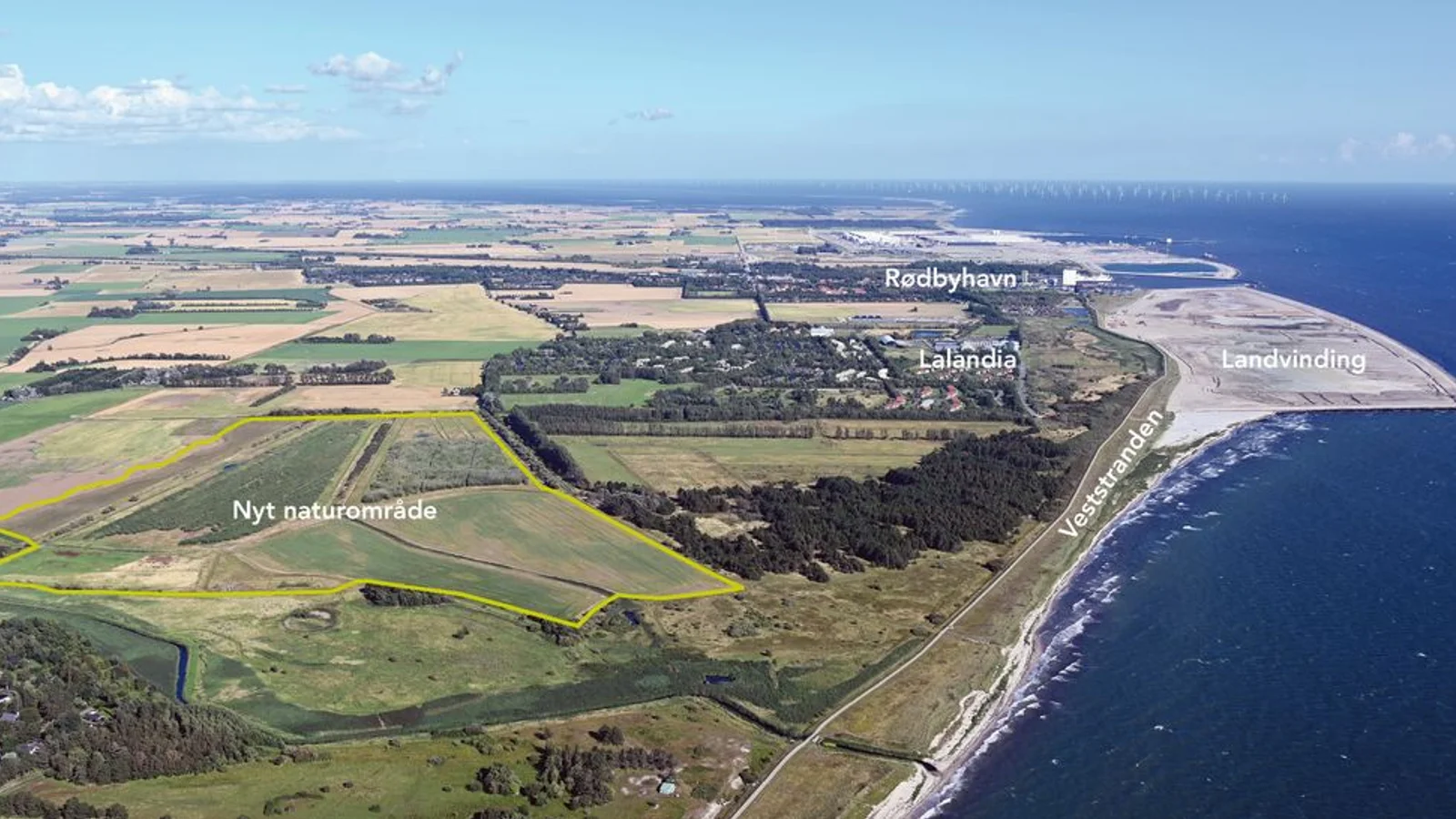 Femern-projektet bag nyt stort naturområde på Lolland
