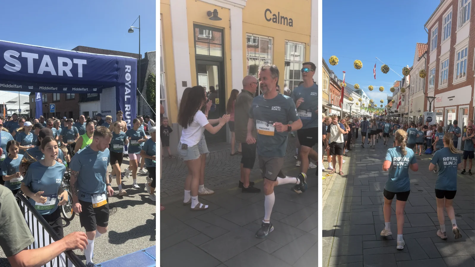 Royal Run-fest i Middelfart: Kongeligt besøg, sol og fællesskab langs bæltet