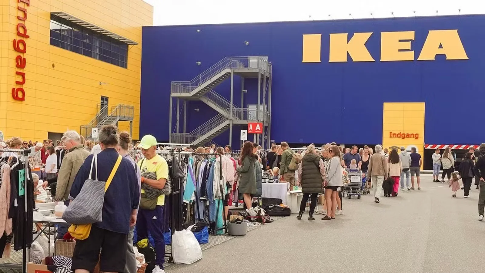 Sæt kryds i kalenderen - børneloppemarked ved IKEA på søndag