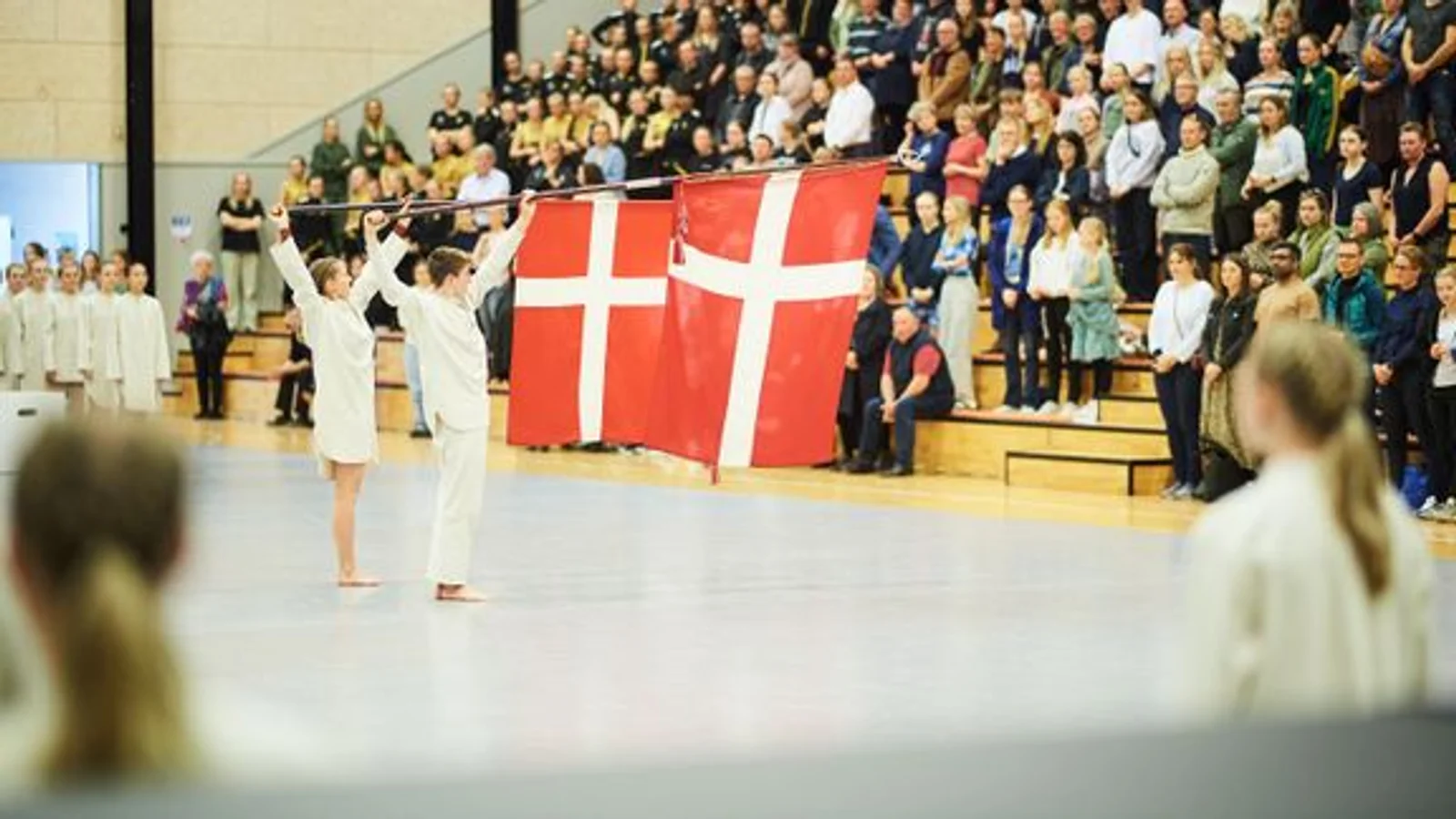 Mere end 3.500 gymnaster på gulvet til DGI’s forårsopvisninger i Kalundborg Hallerne