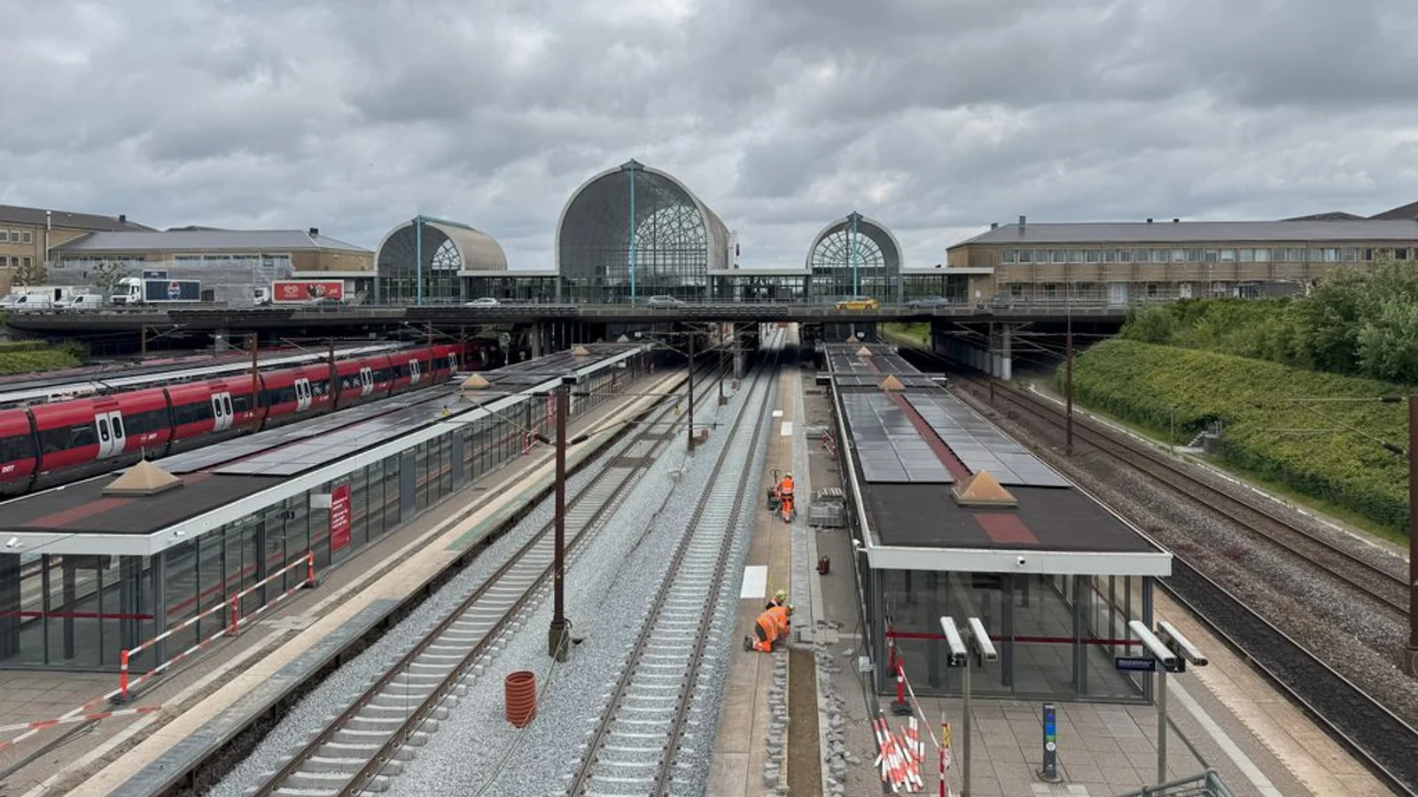 Sporfornyelse påvirker trafikken på travl strækning