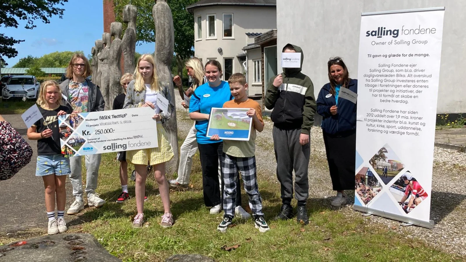 Salling Fondene donerer kvart million til ny naturlegeplads