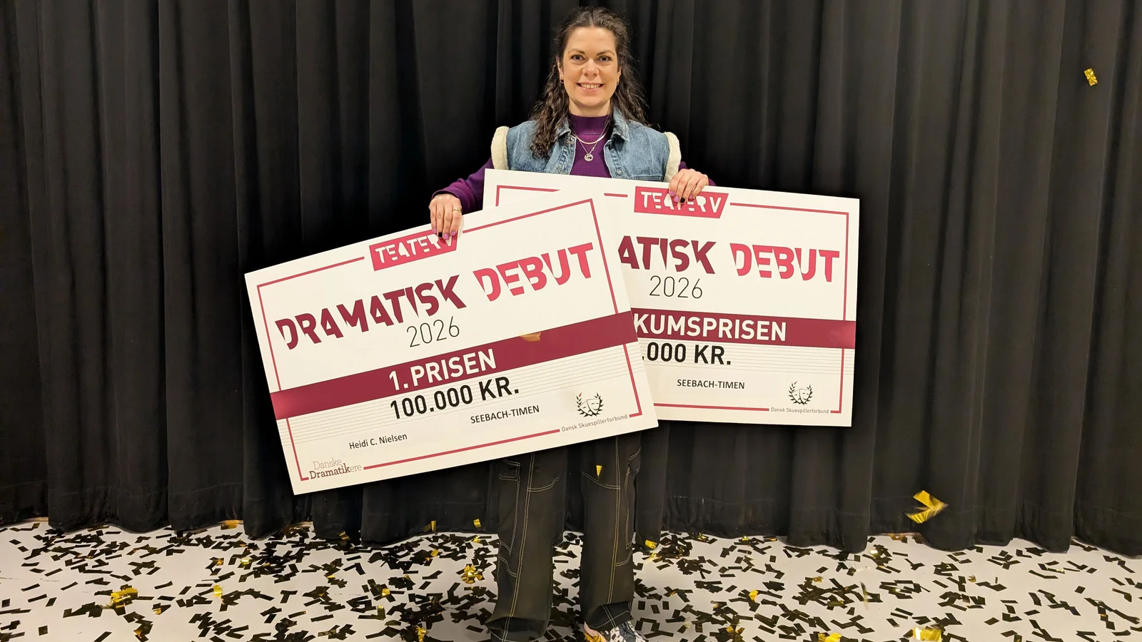 Heidi og Seebach-timen vinder Dramatisk Debut 2026 - 100.000 kroner og debut venter