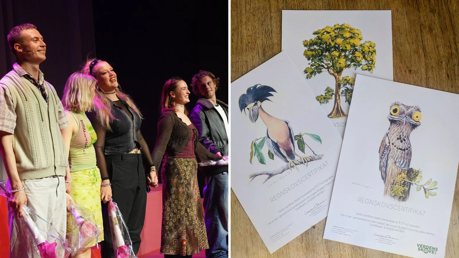 Farvel til store buketter og ind med regnskov