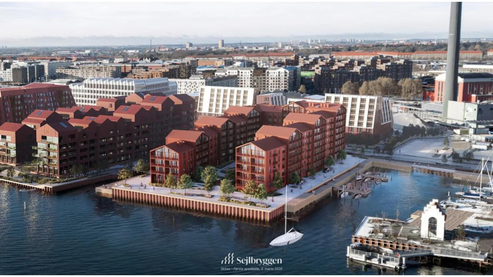 5E Byg vinder totalentreprise på kæmpe boligprojekt i København