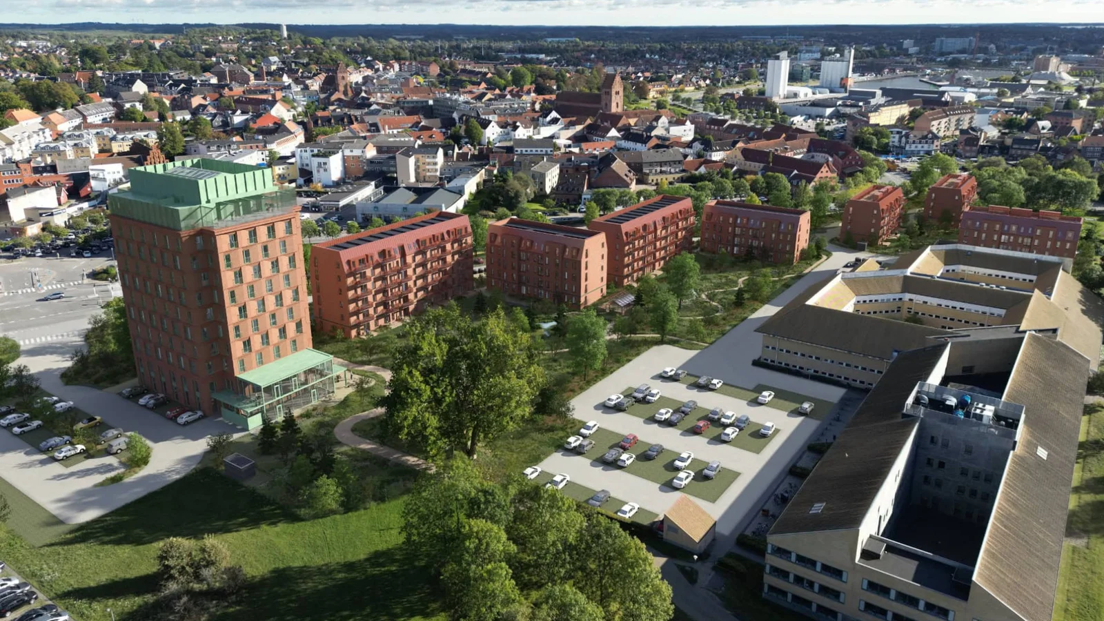 Byrådet i Næstved Kommune godkender lokalplan for boliger og hotel i Rådmandshaven