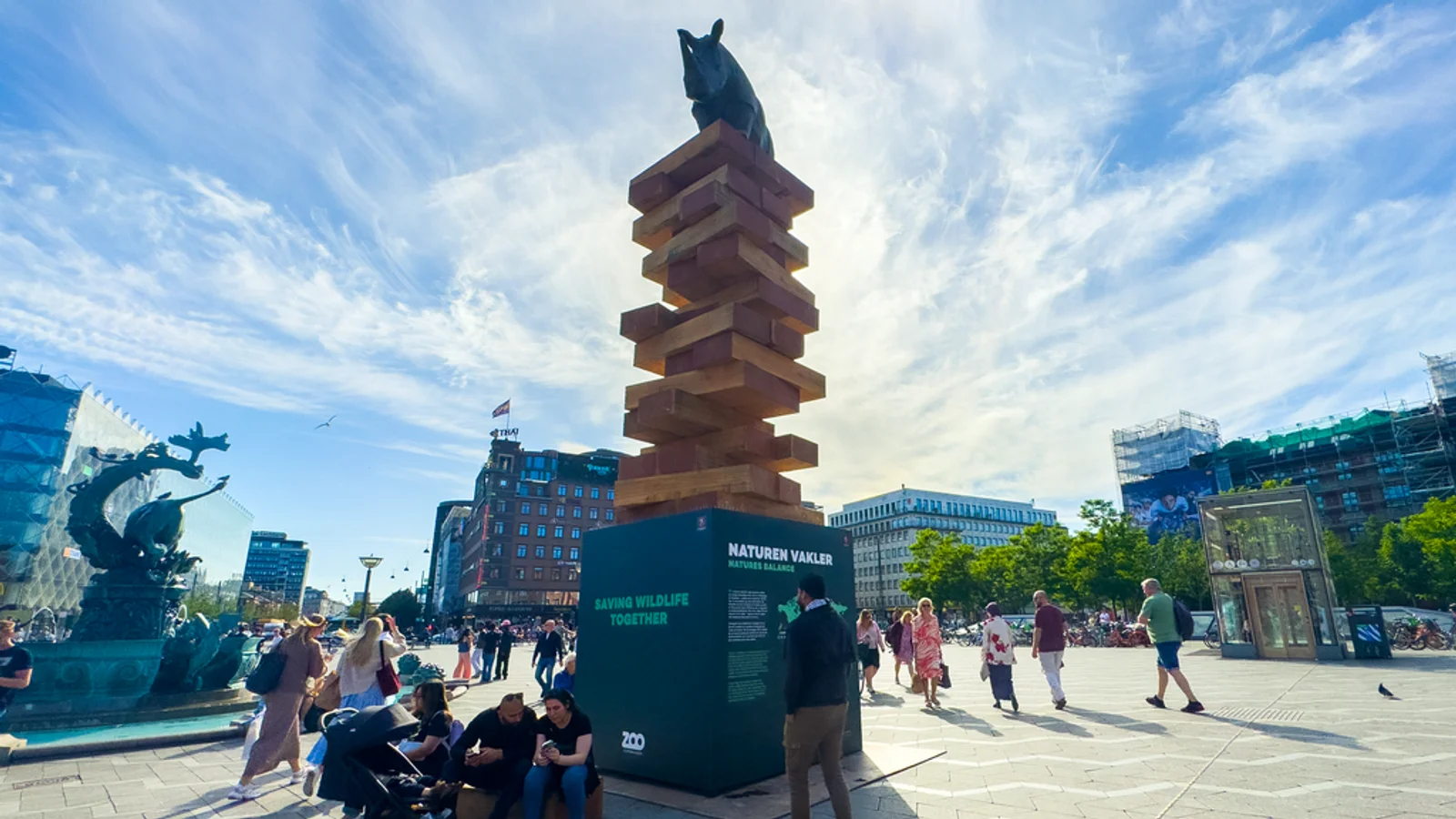 Næstved Kommune og ZOO København rejser biodiversitetsalarm på Axeltorv