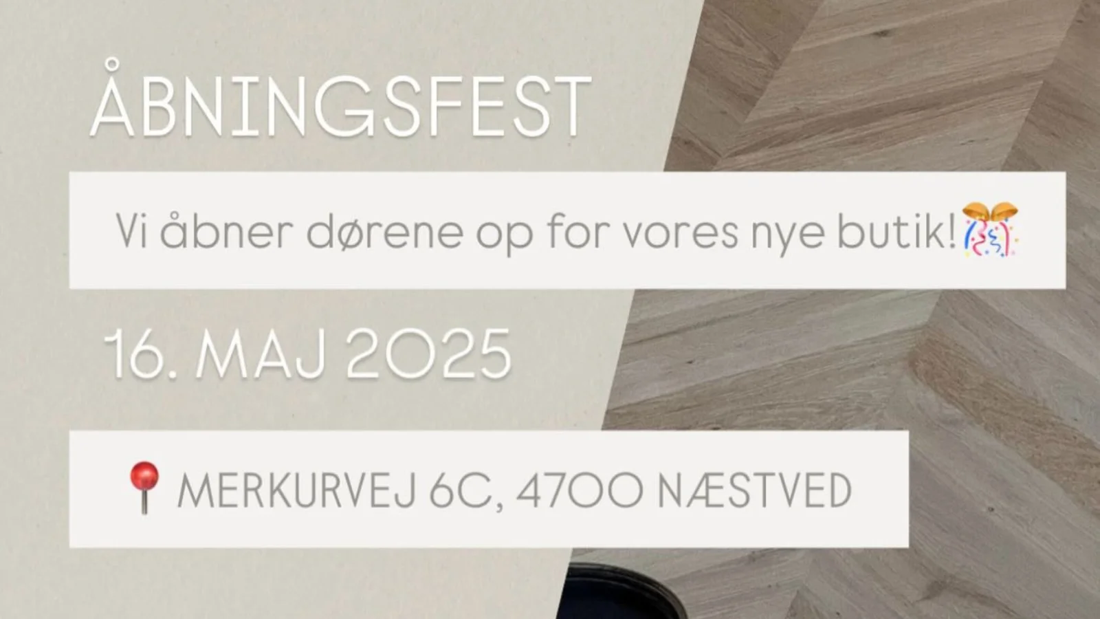 Floorshop fejrer butiksåbning i Næstved