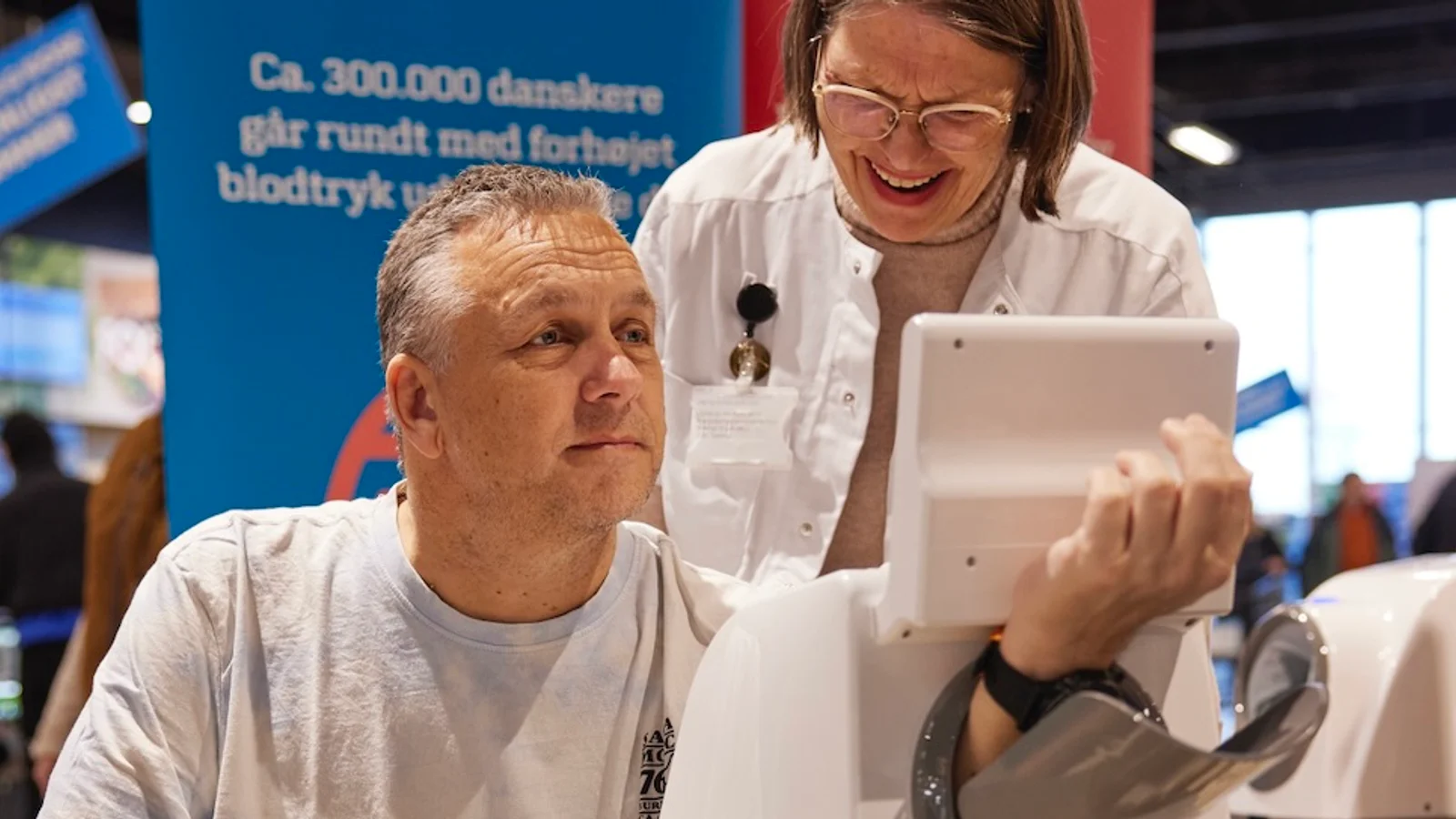 Nu kan du få målt dit blodtryk i Bilka Næstved, mens du handler