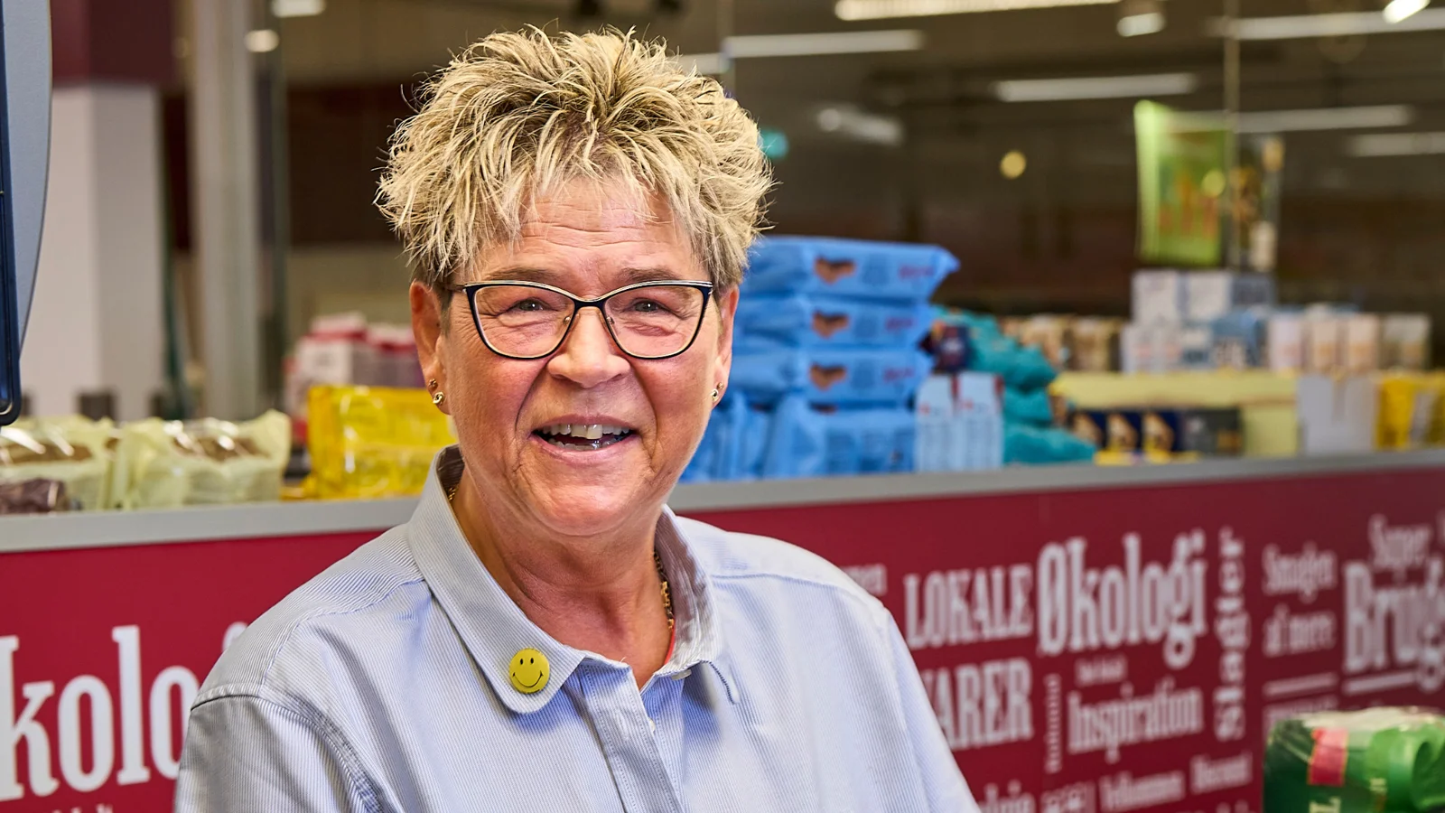 Findes Danmarks sødeste kassedame i SuperBrugsen på Sydsjælland?