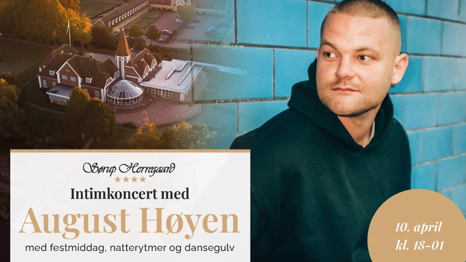 Oplev August Høyen på Sørup Herregaard