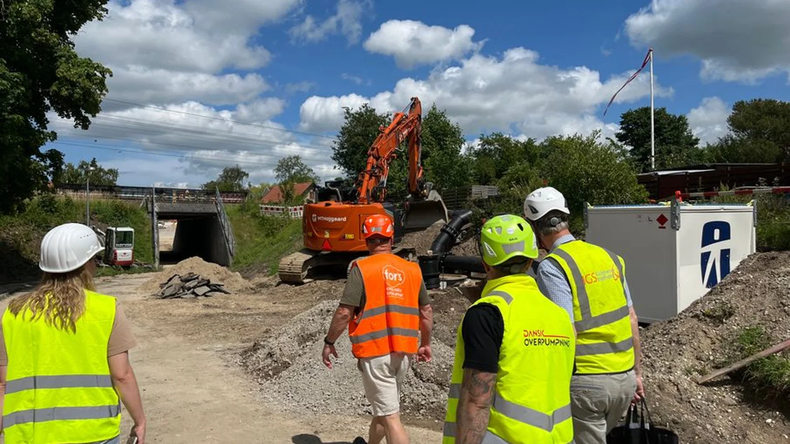 Fors pumpede 700 liter regn- og spildevand i sekundet under etablering af ny banetunnel i Roskilde