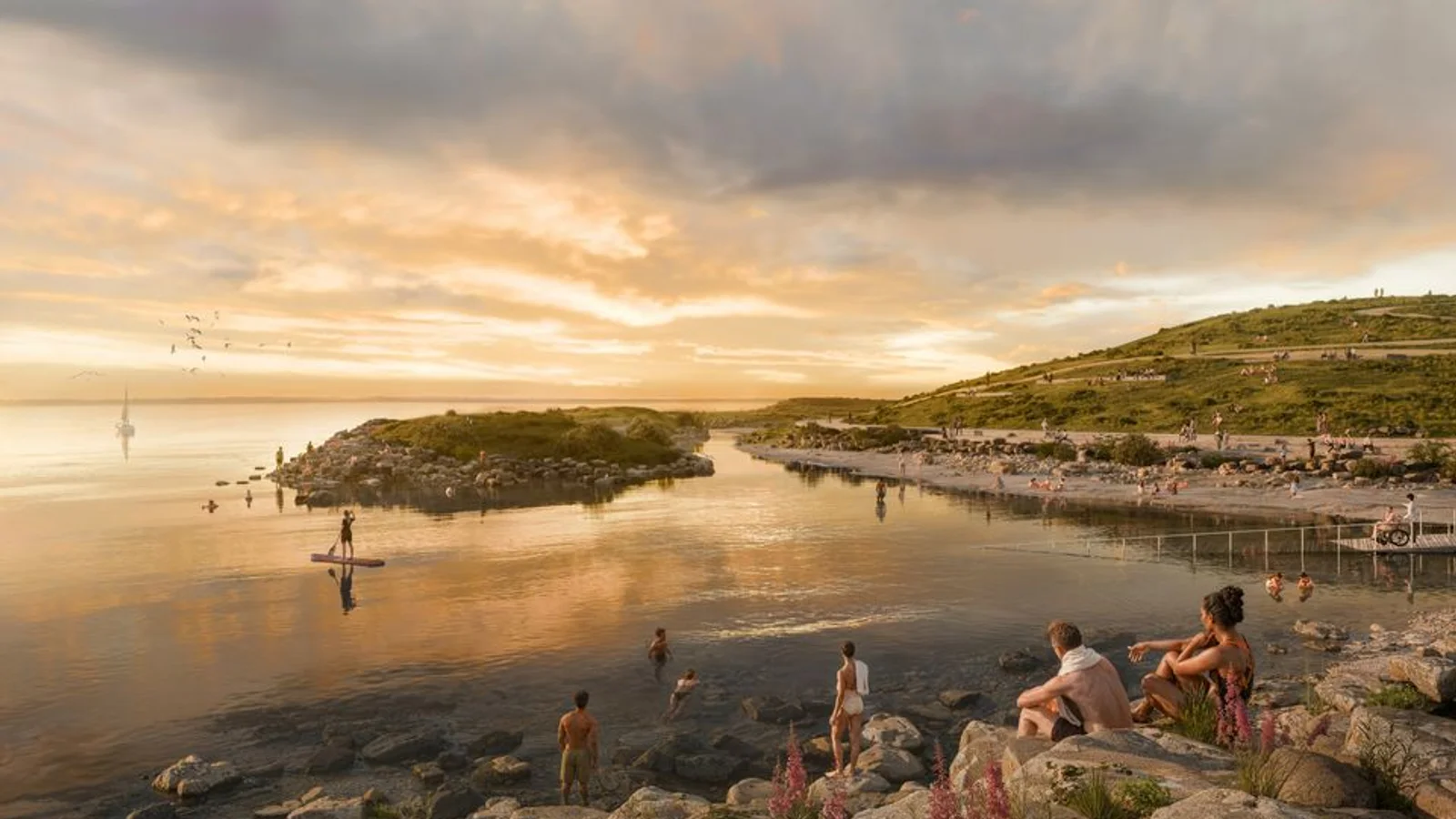 Vinderen fundet:  Ny kæmpepark i Nordhavn får plads til både stilhed, strand, sport og vilde naturoplevelser