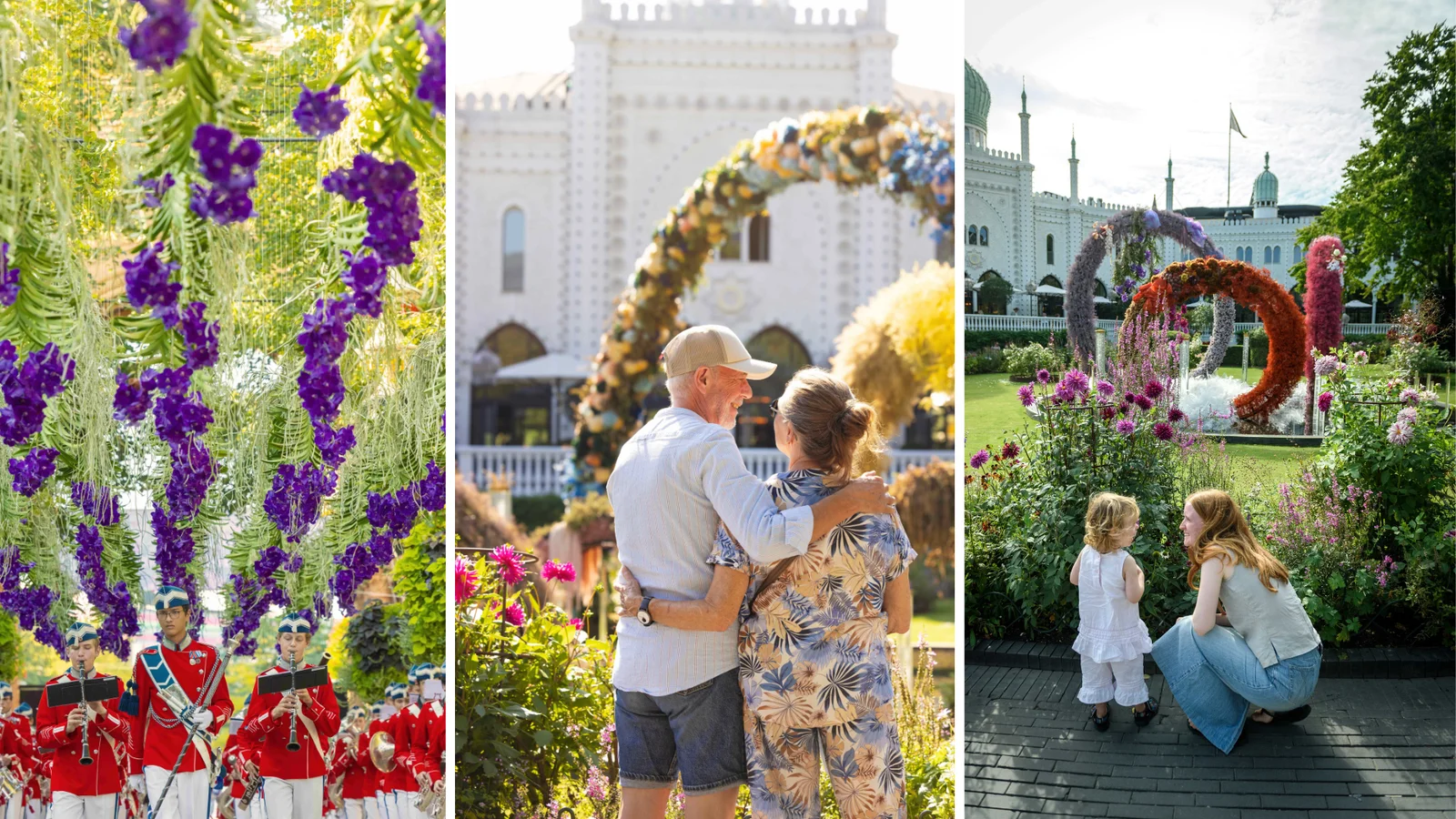 Festival fylder Tivoli med blomster og kunst
