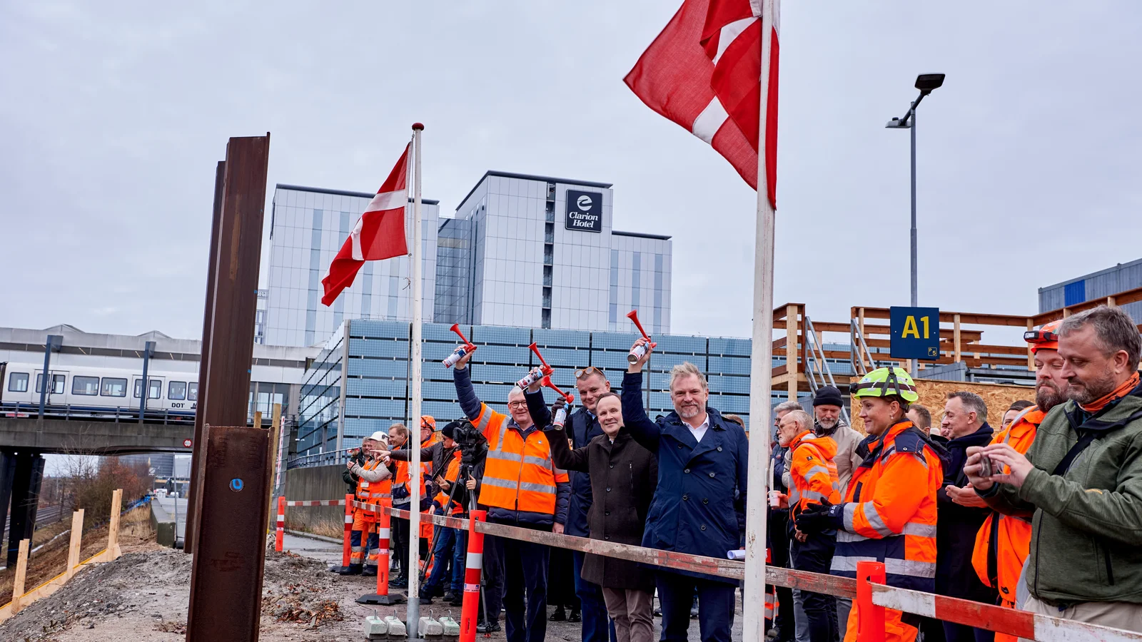 Udvidelsen af Københavns Lufthavns Station er sat i gang