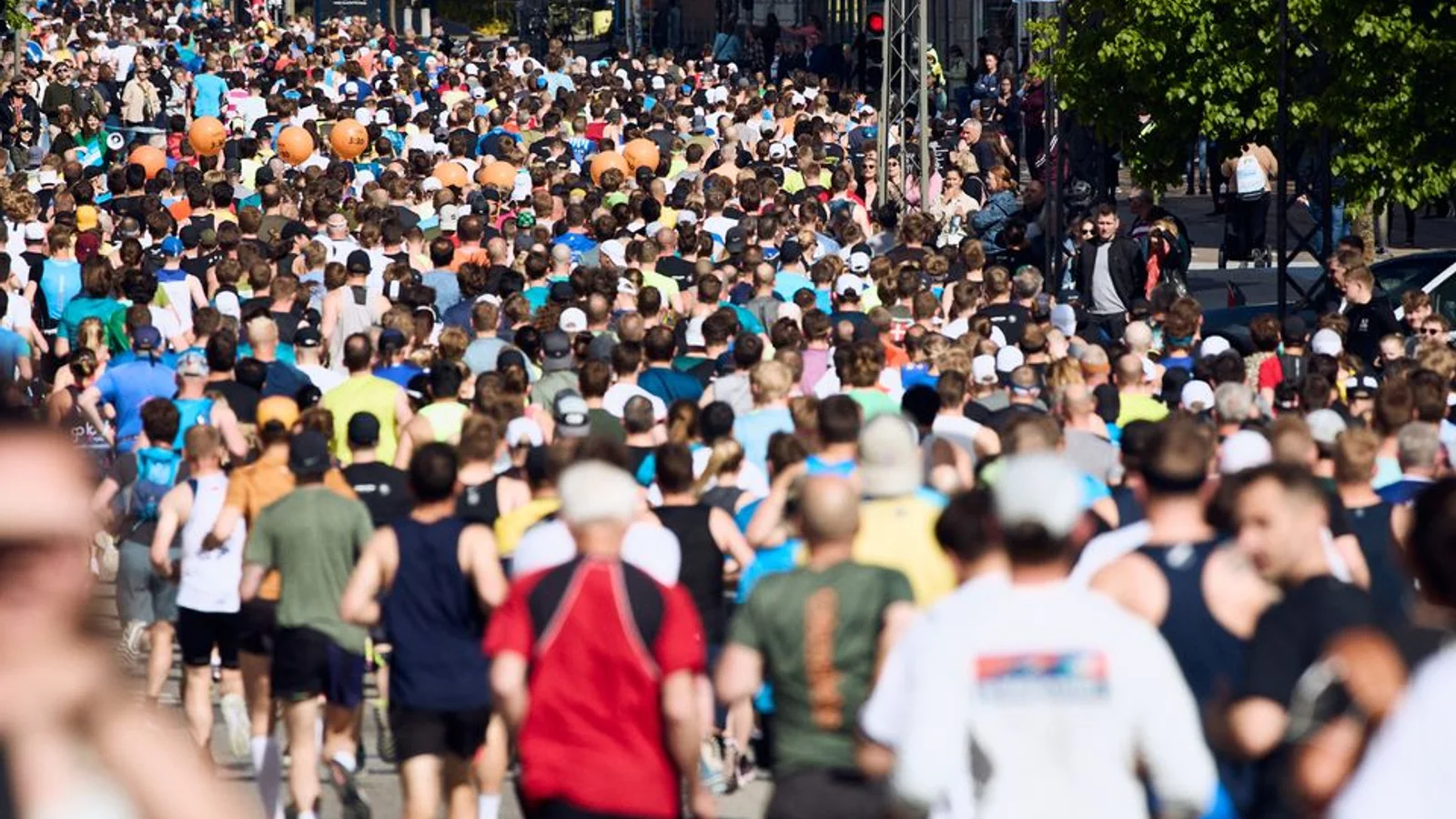 Få et hurtigt overblik over de trafikale påvirkninger søndag den 14. maj i forbindelse med Copenhagen Marathon