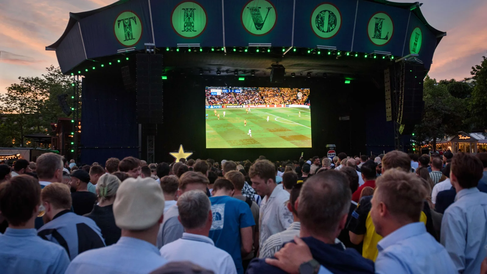Champions League-finale i Tivoli: Paris Saint-Germain mod Inter på 52 m2 stor storskærm