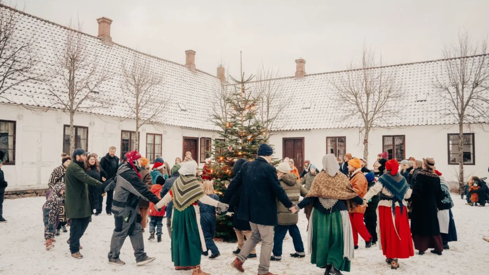 Jul på Frilandsmuseet: juleidyl, drillenisser og kåljuletræer