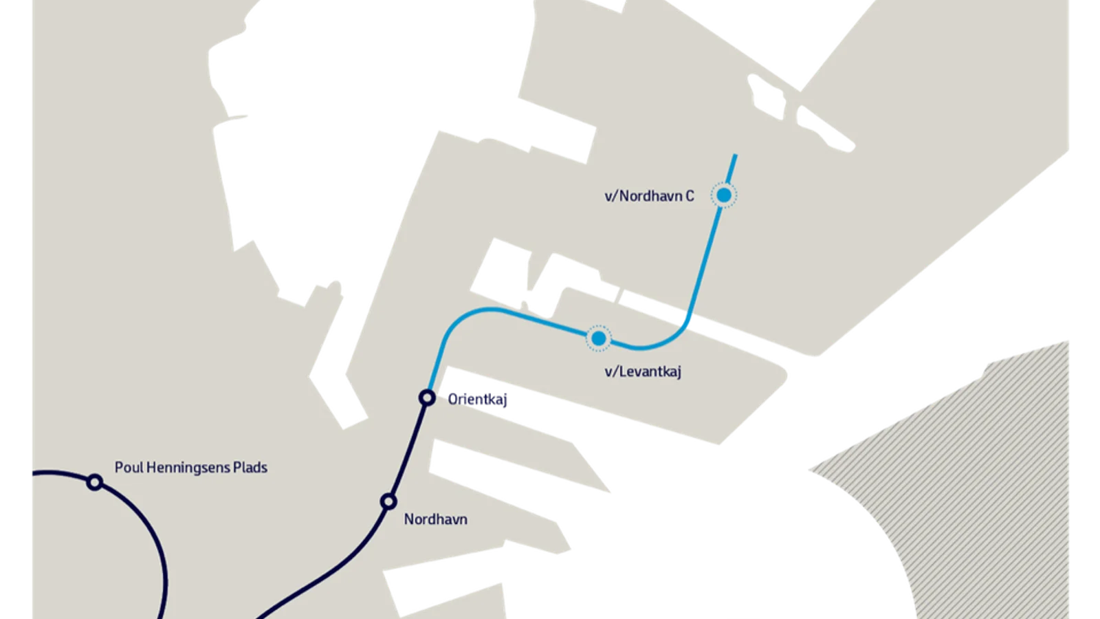 Flertal på Københavns Rådhus lægger sig fast på flere metrostop til Nordhavn