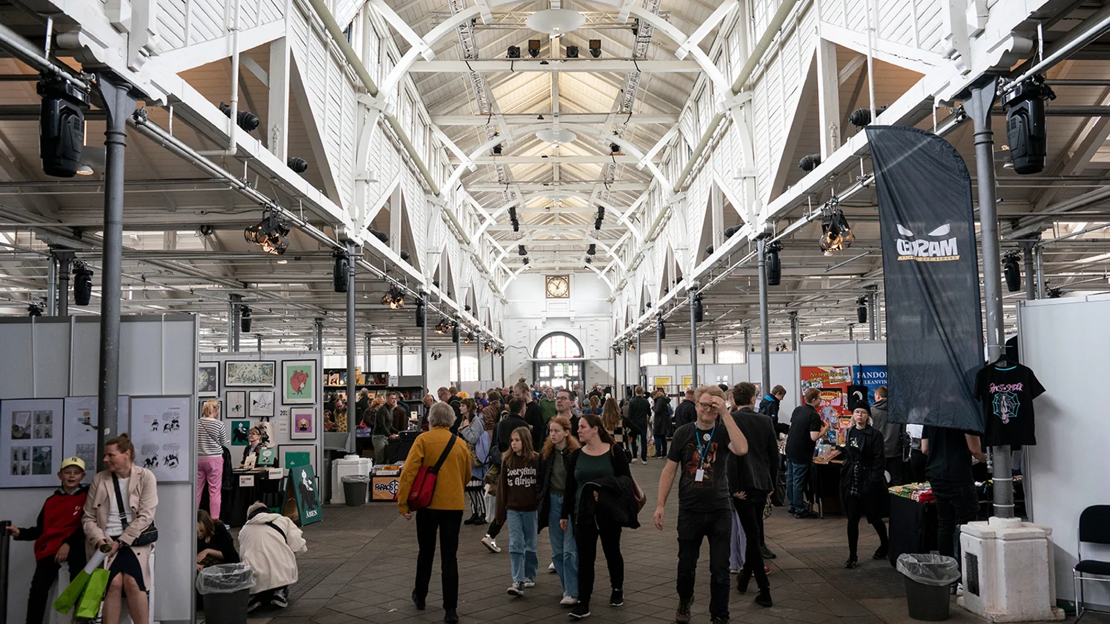 Øksnehallen fyldes med tegneserier, cosplayer og tegneworkshops til tegneseriefestival
