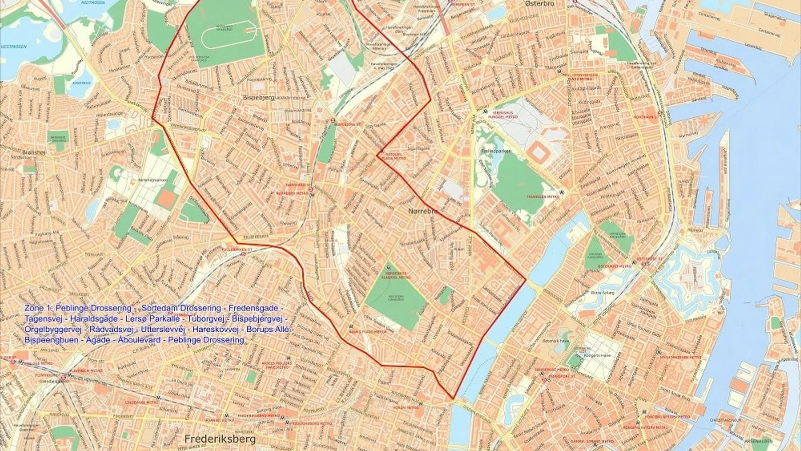 Københavns Politi etablerer visitationszone