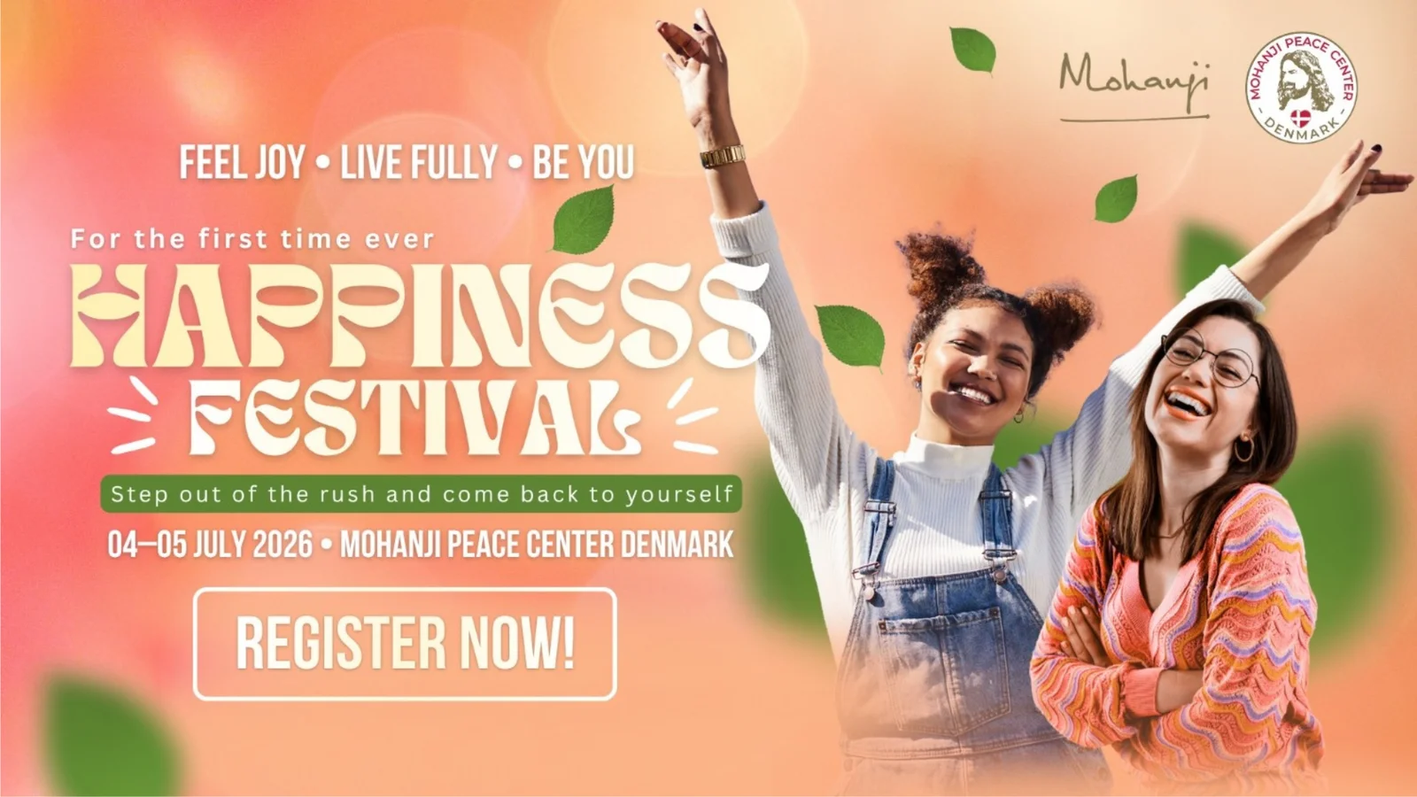 Happiness Festival 2026 kommer til Danmark for første gang