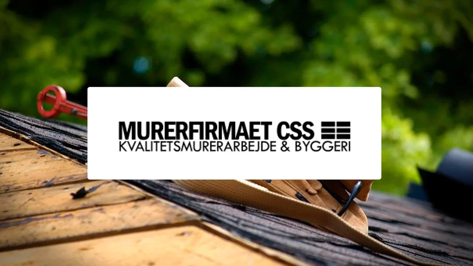 Murerfirmaet CSS søger en murer