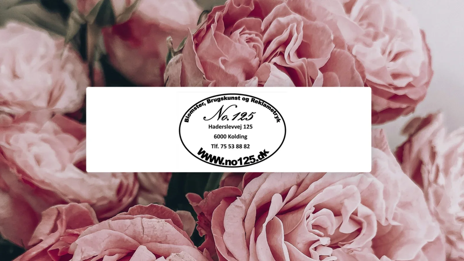 No. 125 søger en blomsterbinder