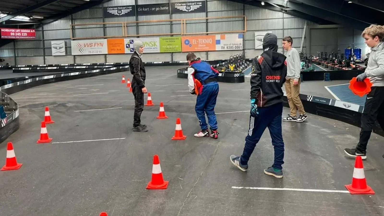 Sommerferie Gokartcamp hos Odense Gokart Hal