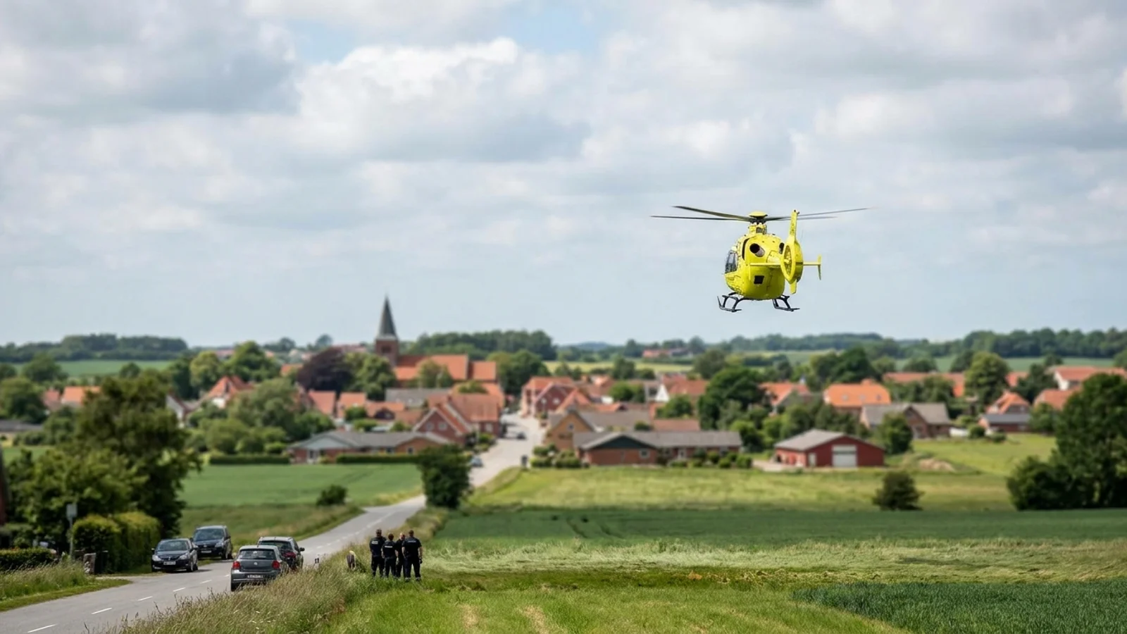 Thisted kommune havde flest besøg af akutlægehelikopteren