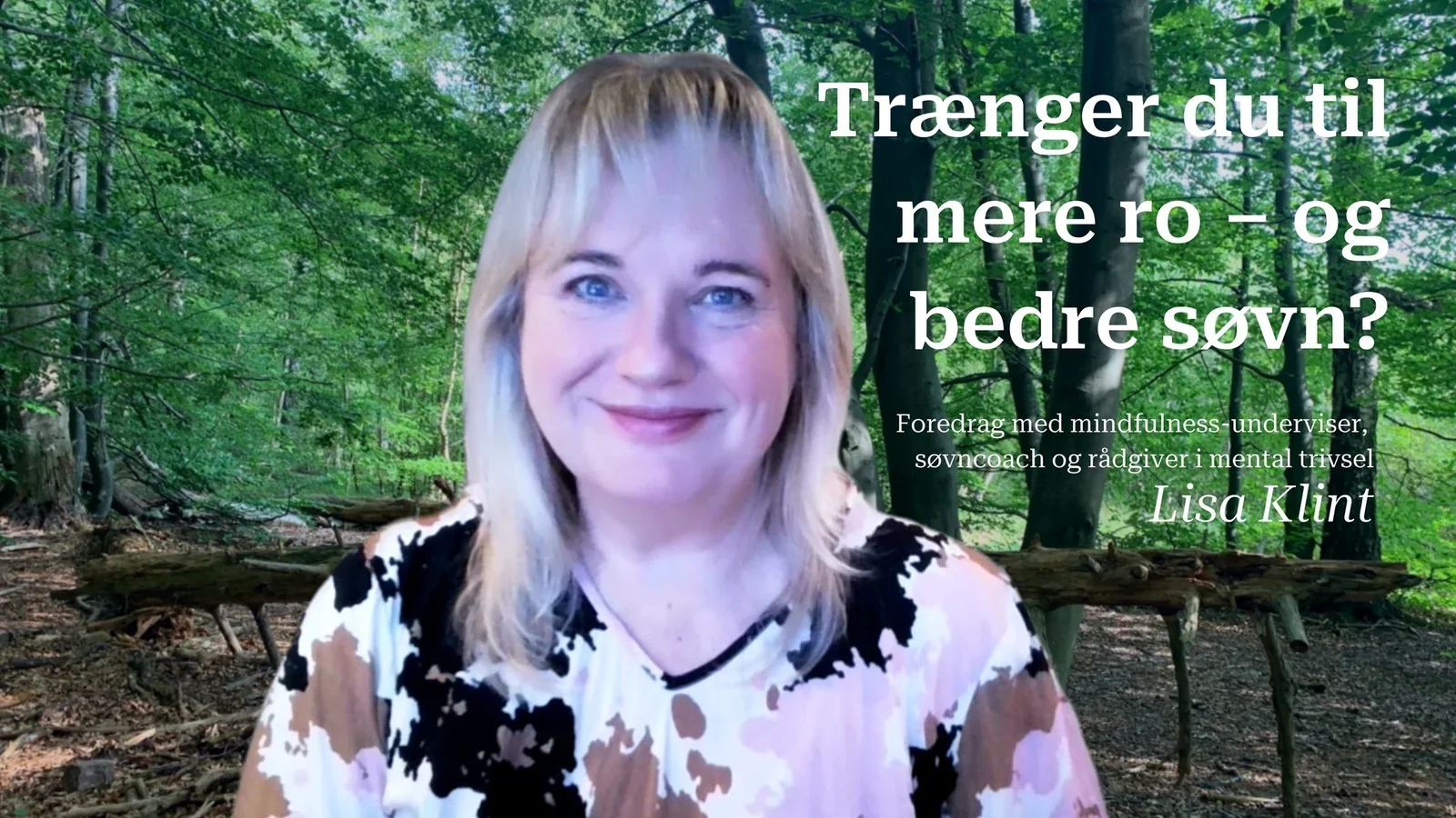 Gratis foredrag om søvn på Severin