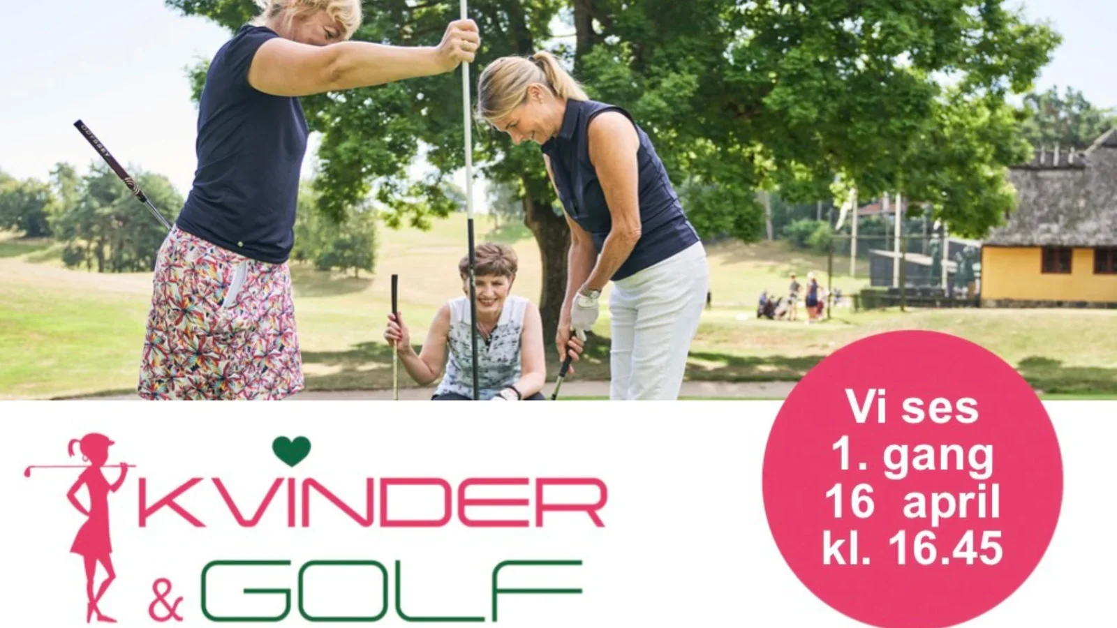 Kvinder inviteres til golf og fællesskab ved Lillebælt