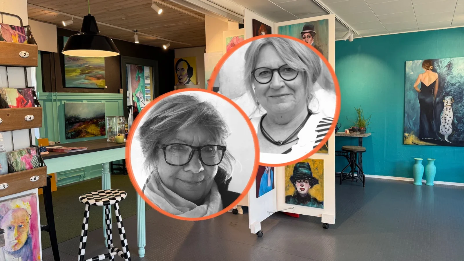7 1/2 års fødselsdag hos Galleri Børmose