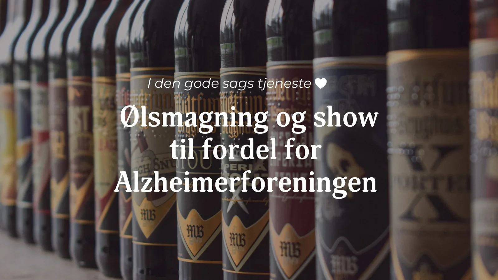 Velgørenhedsølsmagning med Midtfyns Bryghus