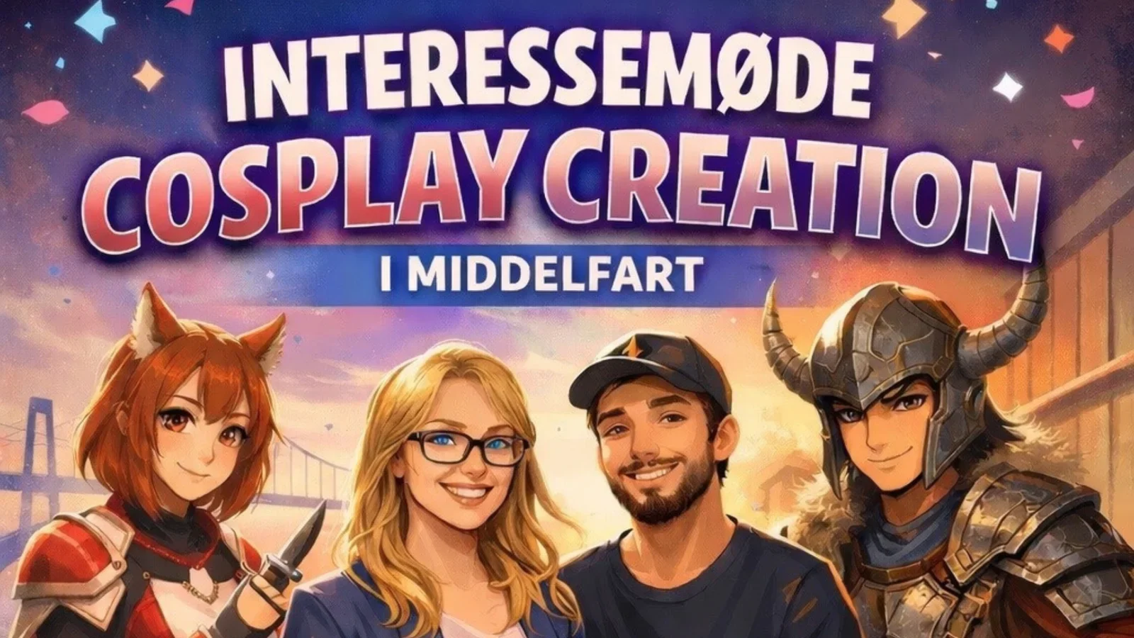 Opstartsmøde om ny cosplay-forening i Middelfart hos KudosGames 5. feb.