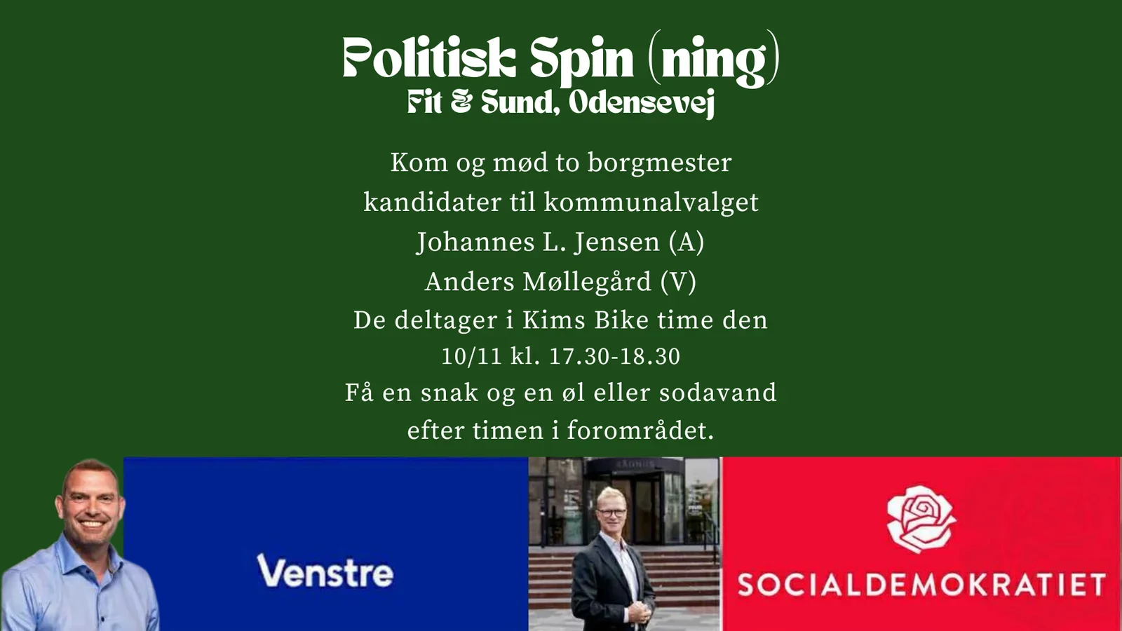Politisk spin(ning) hos Fit & Sund