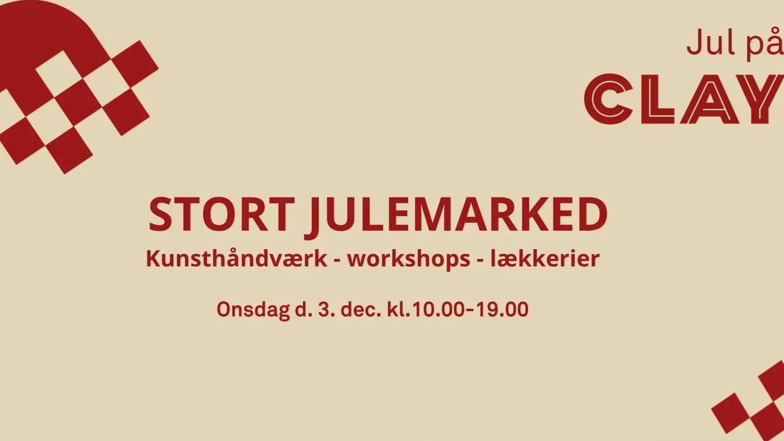Julemarked på CLAY