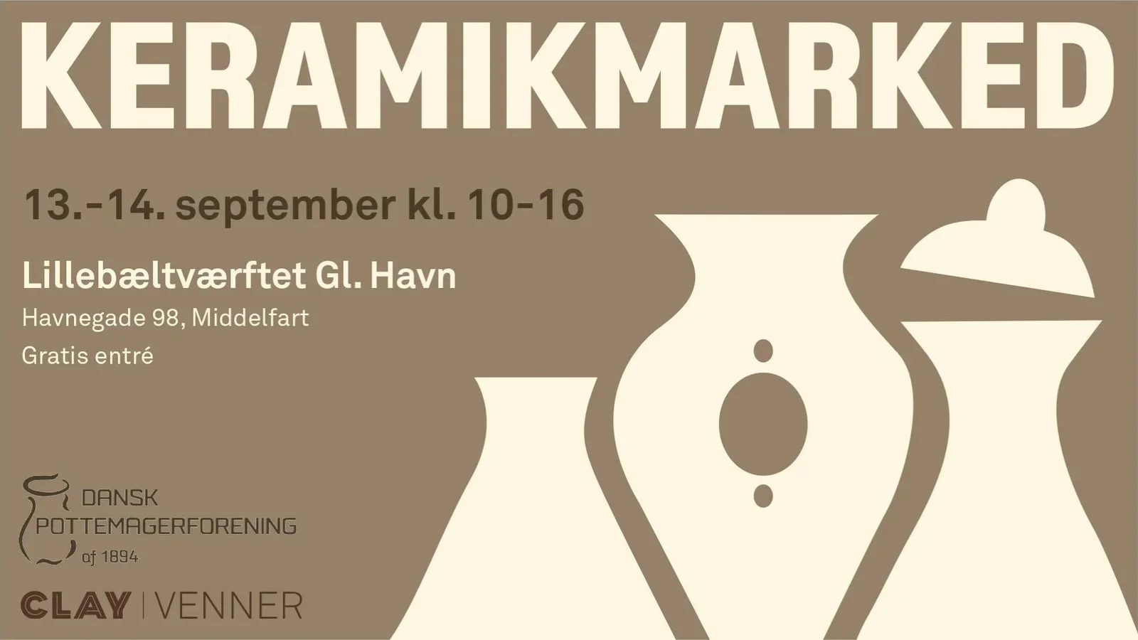 Keramikmarked på Lillebæltværftet