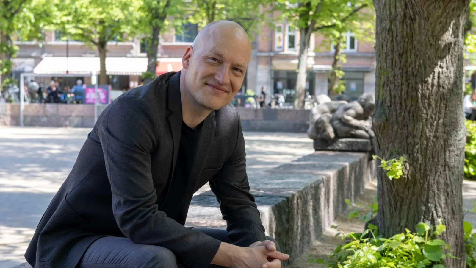 Politisk debat med politisk ordfører Pelle Dragsted og byrådsmedlem Lasse Schmücker (Ø)