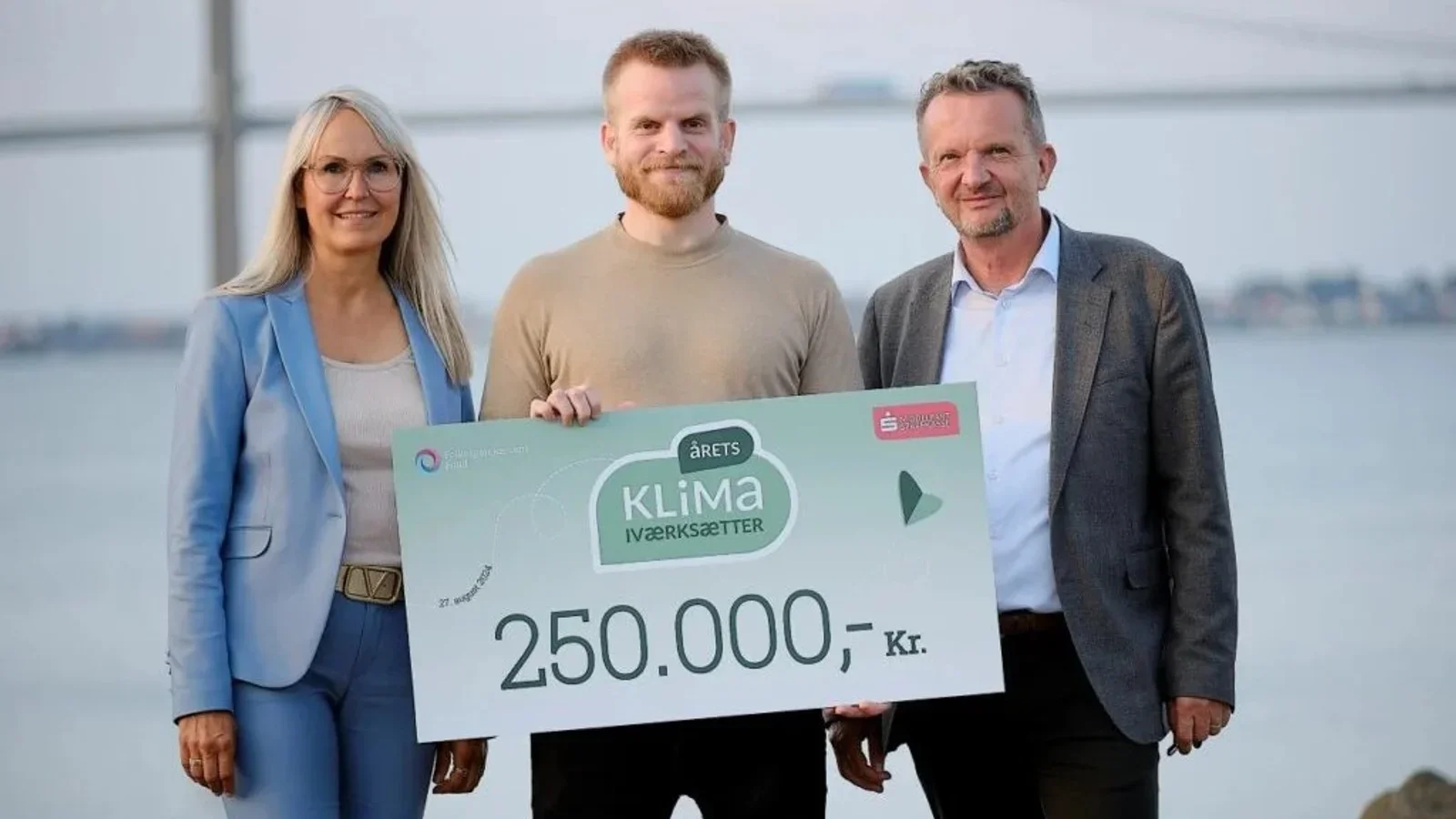 Kåring af Årets Klimaiværksætter v/ Middelfart Sparekasse