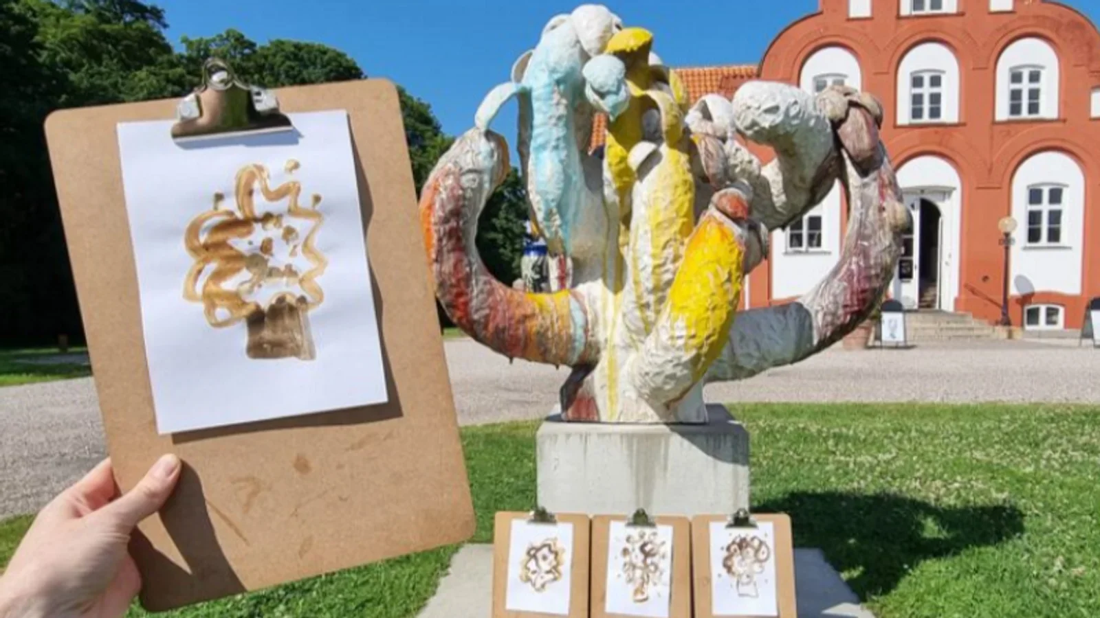 Tegneworkshop på CLAY Keramikmuseum