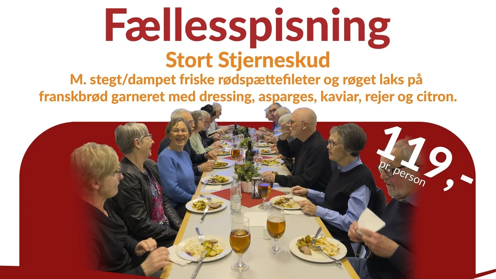 Fællesspisning hos Lillebælt Sport & Kultur i juli