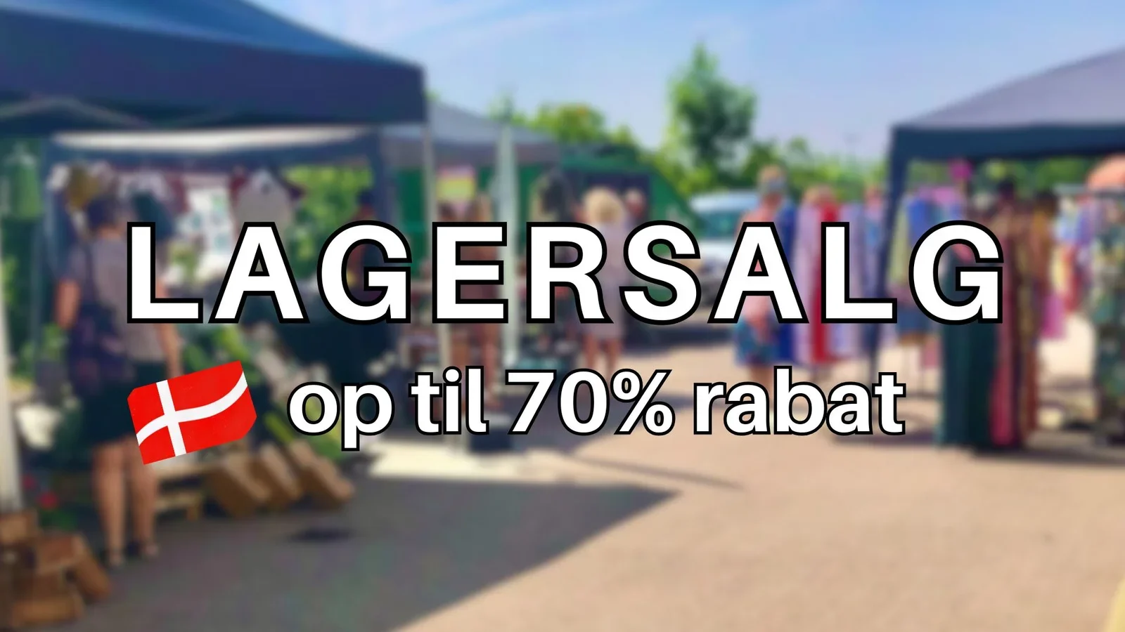 Sommermarked og lagersalg i Ejby