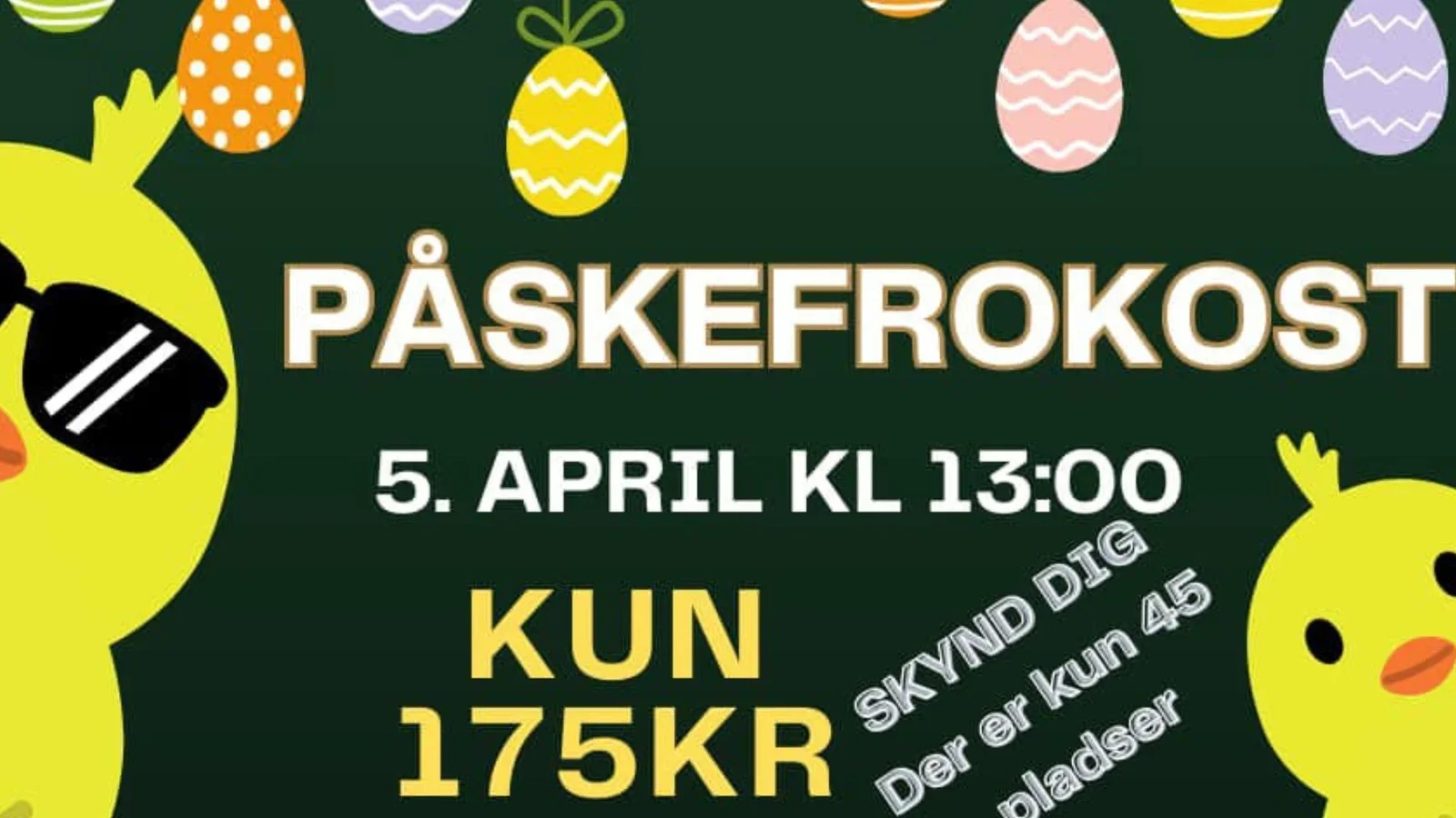 Påskefrokost hos Kupeen Nørre Aaby