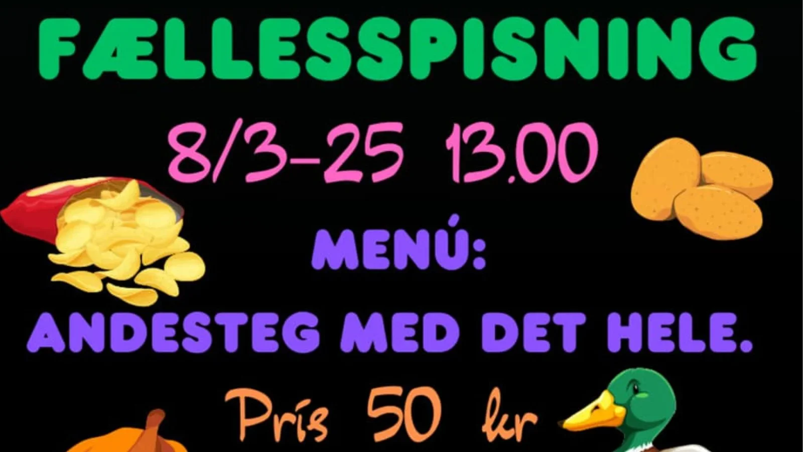 Fællesspisning hos Kupeen Nørre Aaby