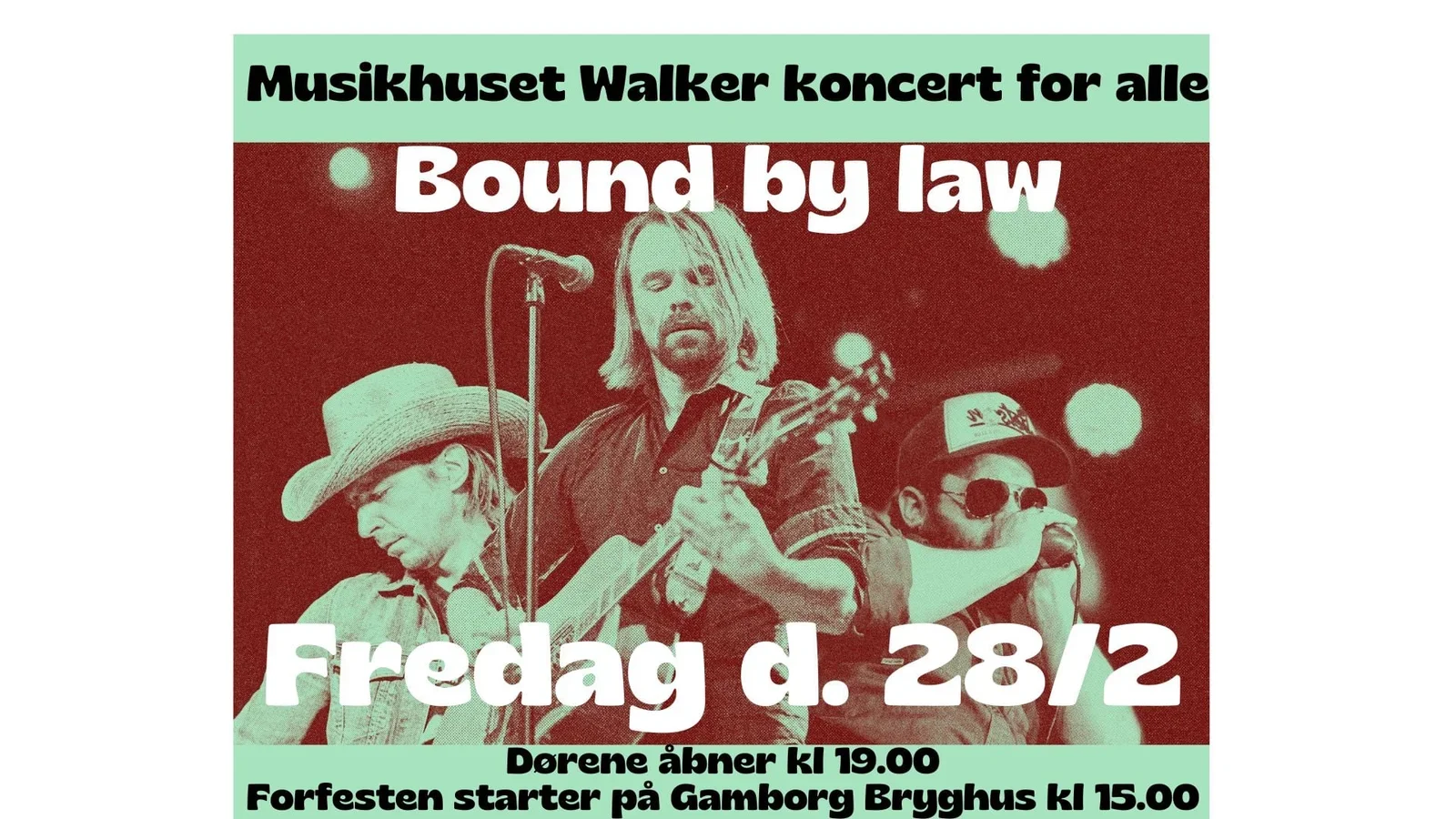 Bound by Law på Musikhuset Walker