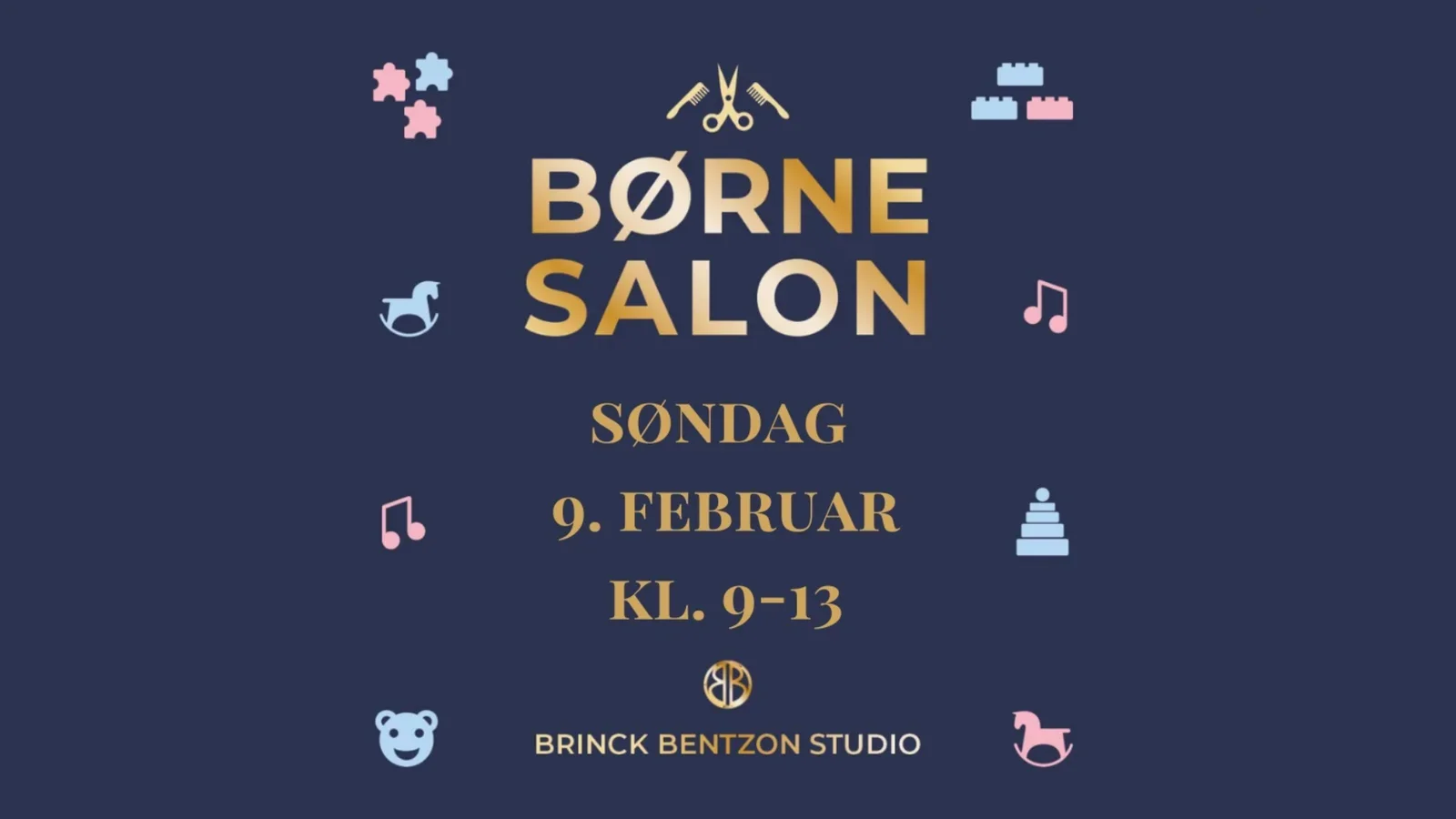 Børnesalon hos Brinck Benzon Studio